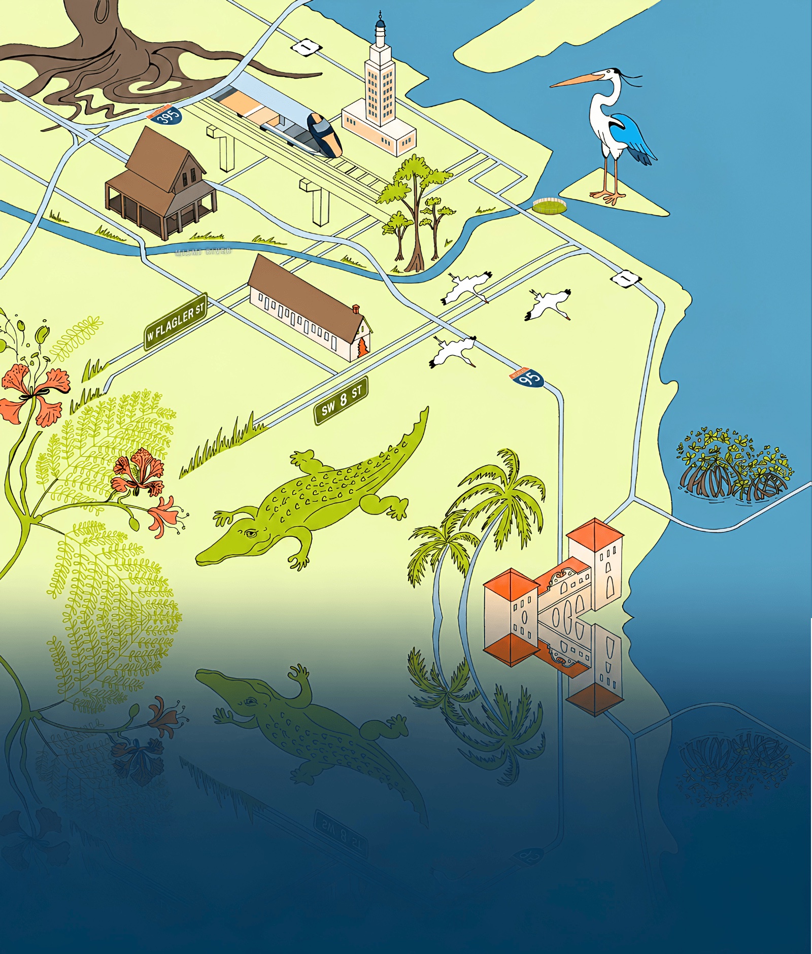 Territory Miami map